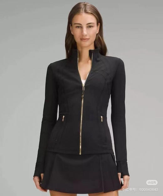 全明星同款Lulu  全新色系 define Jachket 修身运动外套 商品图1