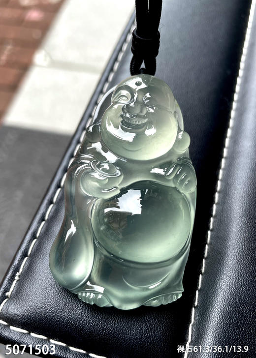 玻璃种布袋佛挂坠【5071503】具体价格微信咨询 商品图1