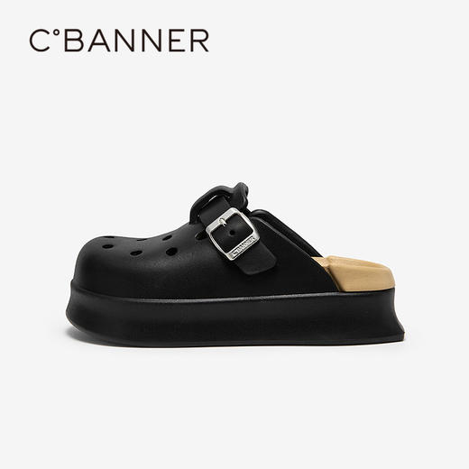 千百度镂空厚底洞洞鞋女款Z25010472 商品图2