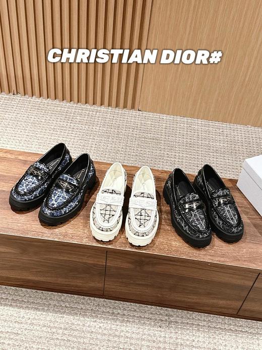迪奥20256/ss新款乐福鞋这款DiorBoy厚底乐福鞋融入Dior的精湛工艺（HC） 商品图0