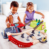 Hape轨道车玩具 儿童火车拼装积木亲子互动3-6岁男孩女孩儿童节礼物 E3764火车轨道小镇运输收纳套 商品缩略图2