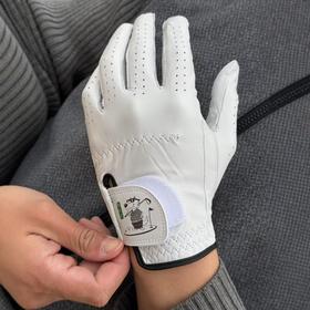 波迪高尔夫羊皮左手手套