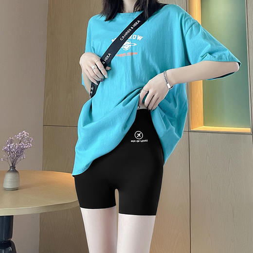 【百搭显瘦❗️能收腹提臀の鲨鱼裤】高弹舒适，会呼吸！夏季三分锦纶芭比裤薄款收腹防走光安全裤大码飞机打底短裤 商品图3