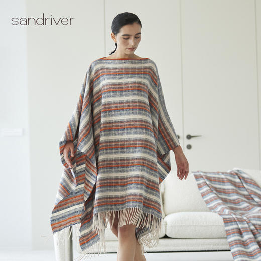 羊绒流苏斗篷SJF97P741N 商品图5