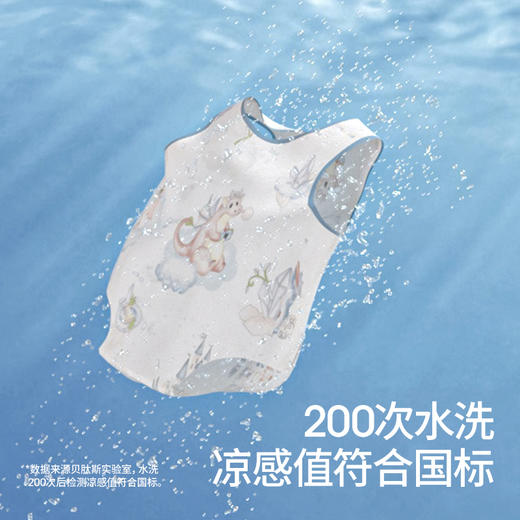 贝肽斯婴儿包屁衣女宝宝夏季无袖新生儿透气竹棉a类背心连体哈衣 商品图1