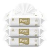 洁云PURE纯水手口湿巾80片X3包装 商品缩略图0