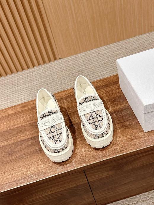 迪奥20256/ss新款乐福鞋这款DiorBoy厚底乐福鞋融入Dior的精湛工艺（HC） 商品图10