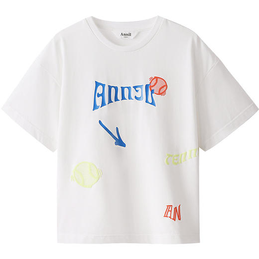 男童圆领SORONA短袖针织衫夏季新款安奈儿童装EB521189 商品图8