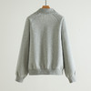 weyo女款百搭休闲空气层半拉链高领卫衣880082 商品缩略图1