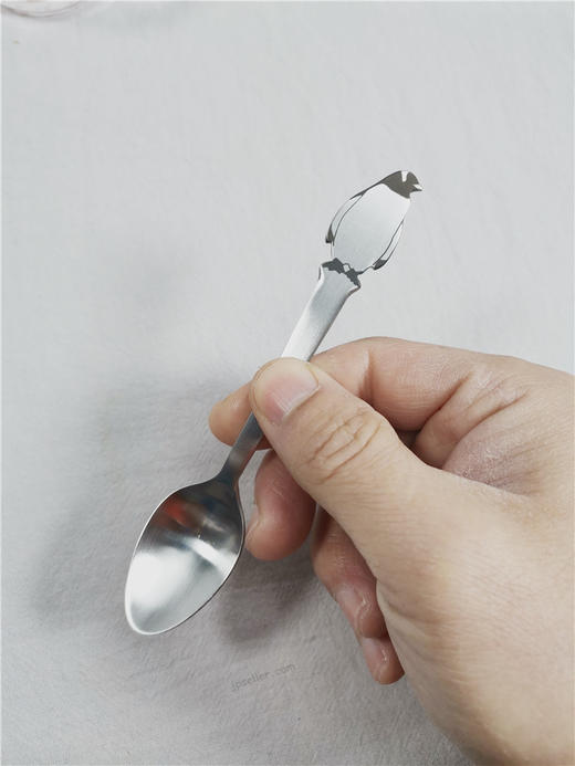 日本进口高桑金属企鹅波型匙 商品图2