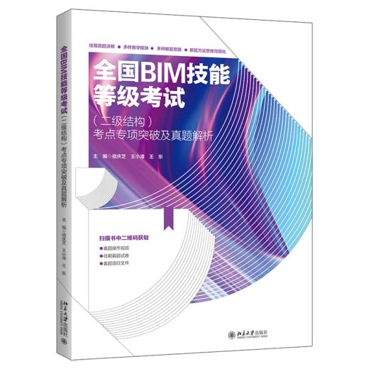 全国 BIM 技能等级考试（二级结构）考点专项突破及真题解析 祖庆芝,王小漳,王东 主编 北京大学出版社 商品图0