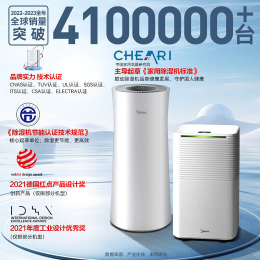 美的（Midea）除湿机抽湿机_CF18BD/N7-DF3 商品图0