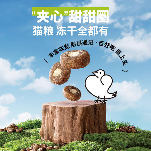 喵铮铮鸽老大猫粮 3斤/包 猫咪夹心生骨肉低敏营养猫粮 商品图1