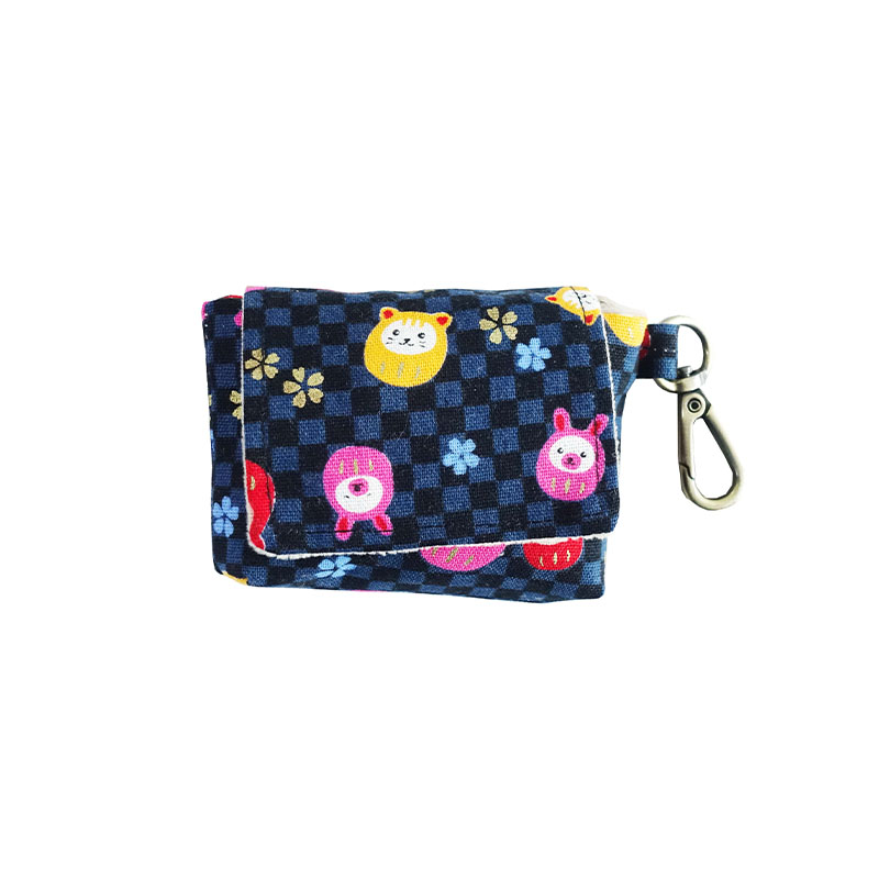 HUJI祤集Snap收纳包风の花达摩蛋小兔