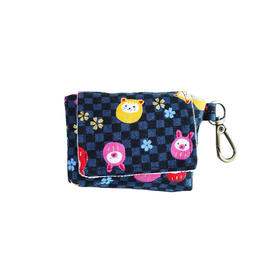 HUJI祤集Snap收纳包风の花达摩蛋小兔