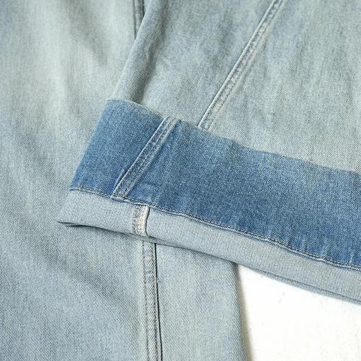 【破价】'左岸咖啡'春季款牛仔裤高腰时尚百搭宽松休闲裤舒适长裤 商品图6