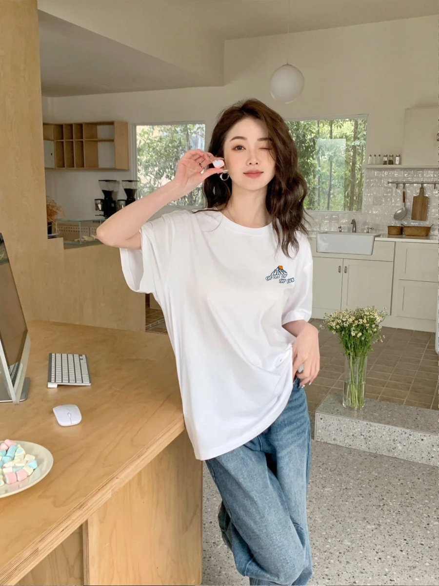 89 任选 3件纯棉印花T恤230g高克重短袖FS-80