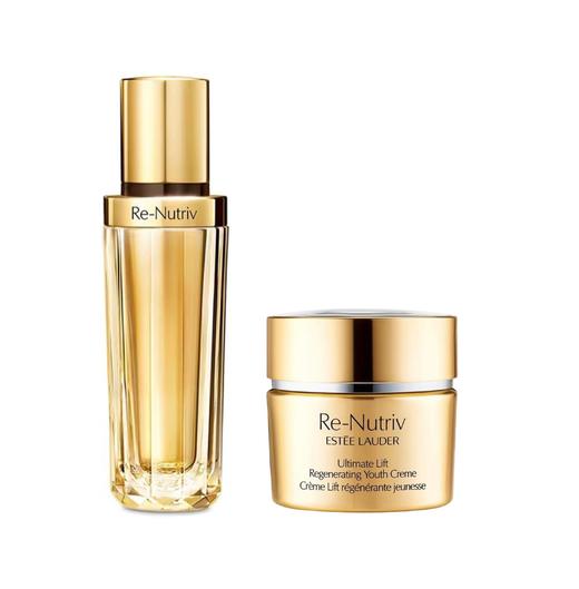 【雅诗兰黛】B1F雅诗兰黛白金级蕴能黑钻光璨肌活精华液  30ML+雅诗兰黛白金级花菁萃紧颜精华面霜  50ML 商品图0