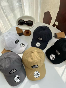 正品北面户外鸭舌帽，快干透气。五个色
