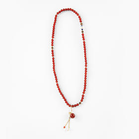 MELI&MOLI【火】红玛瑙迷你香薰瓶 珍珠点缀圆珠手串【D类】