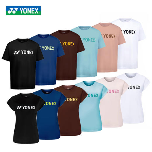 尤尼克斯 男女同款 运动T恤 115095BCR/215095BCR 商品图0