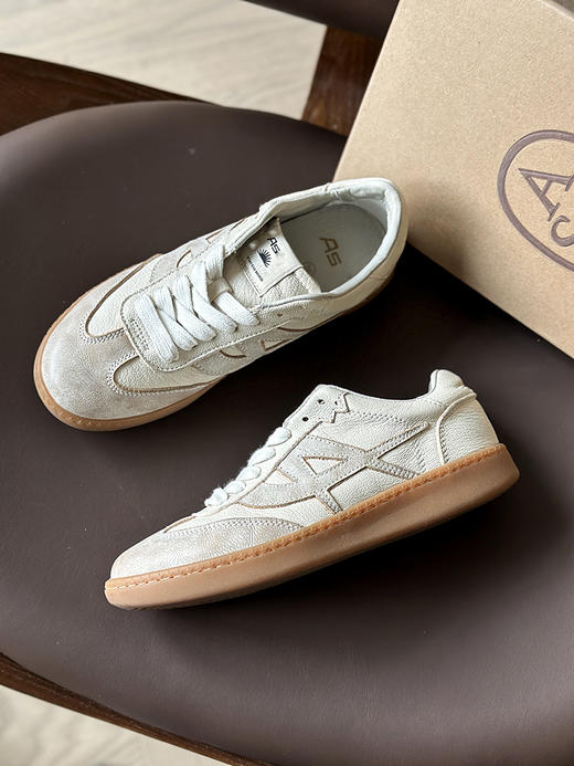 现货 THS-限时 AS家 女士 经典德训鞋运动鞋 头层牛皮鞋 3色 BZ1234 商品图14