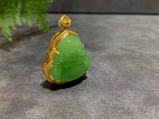 【御珠宫坊】金镶碧玉佛 商品图6