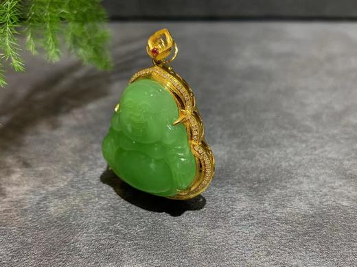 【御珠宫坊】金镶碧玉佛 商品图7