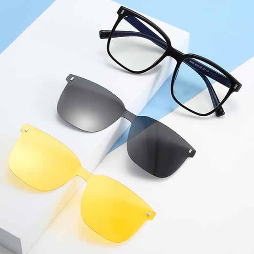 骊佳 高清偏光太阳镜 男女偏光墨镜 磁吸夹片太阳镜 系列 商品图1