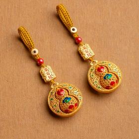 「国潮风」招财钥匙扣挂件 国潮手机挂钥匙链挂饰古包包挂件创意礼品男女