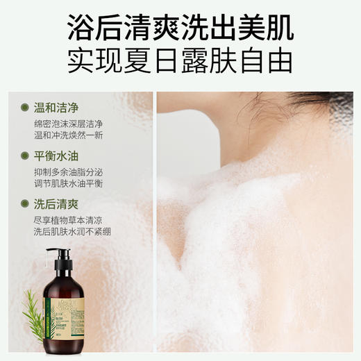 茶树精油菁萃修护沐浴露 500ml 商品图2
