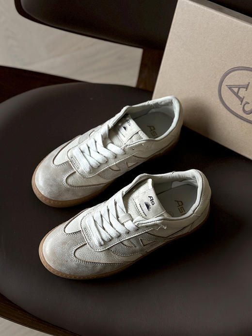 现货 THS-限时 AS家 女士 经典德训鞋运动鞋 头层牛皮鞋 3色 BZ1234 商品图10