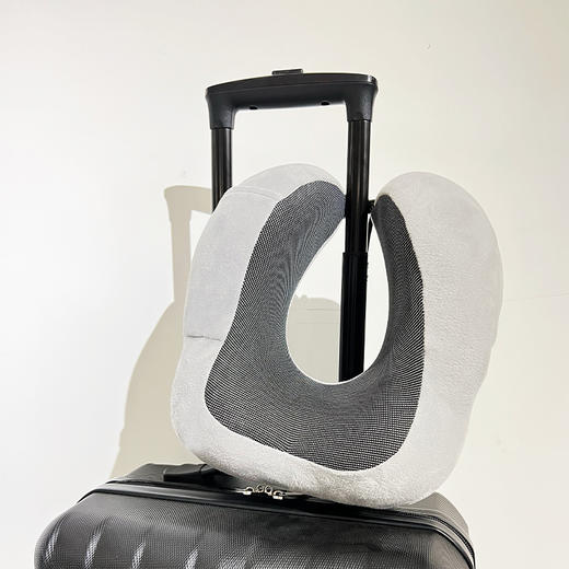 多功能U型颈椎枕 记忆棉U型枕头内胆休息办公护颈椎便携式旅行睡眠神器 商品图6