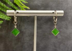 【御珠宫坊】金镶碧玉耳坠