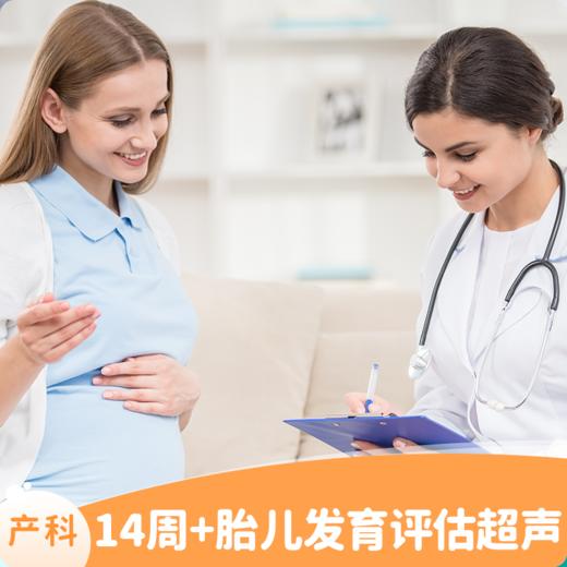 14周+胎儿发育评估超声（限新客孕妈） 商品图0