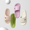 【9.9限时抢❗️可爱小熊拖鞋】高品质EVA材质/厚底踩屎感，防滑耐磨鞋底，人体工程学鞋型设计，贴合脚部行走不累脚，夏室内外凉拖鞋男女L 商品缩略图3