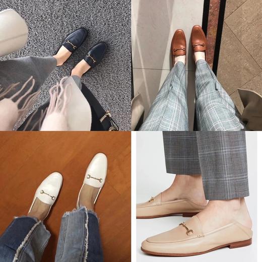 Sam Edelman 经典马衔扣牛皮乐福鞋可踩脚 商品图0