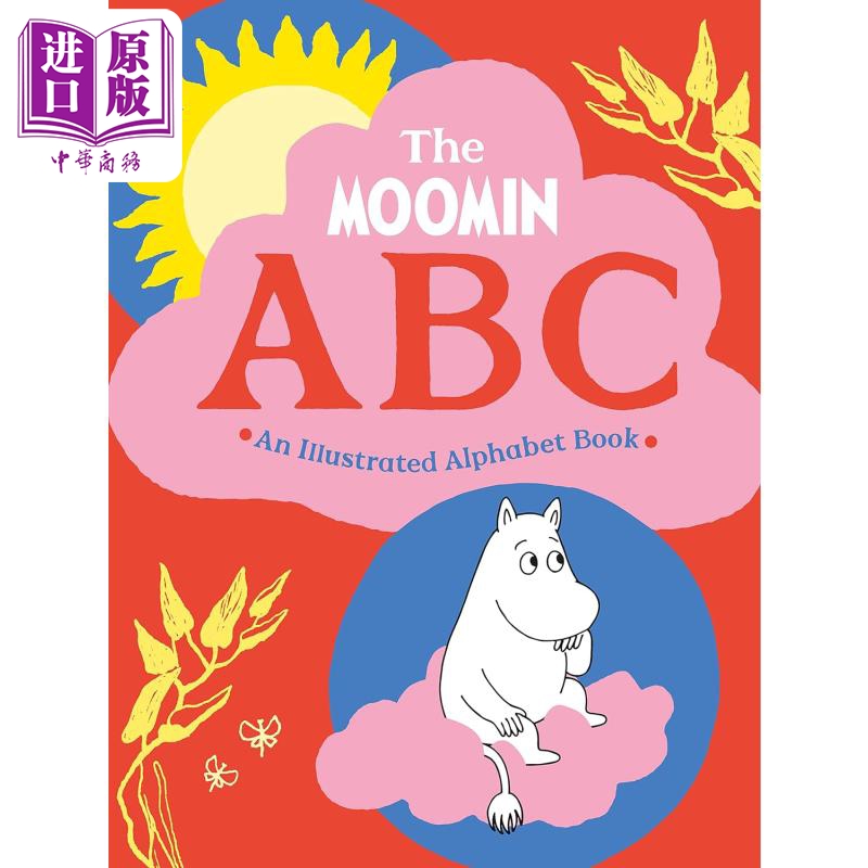 【中商原版】姆明ABC 插图字母书 The Moomin Abc An Illustrated Alphabet Book 英文原版 儿童卡通动画 亲子早教 进口童书