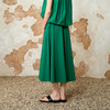 EITIE爱特爱通勤高腰显瘦休闲大裙摆a字半身裙夏季新款8206907 商品缩略图6