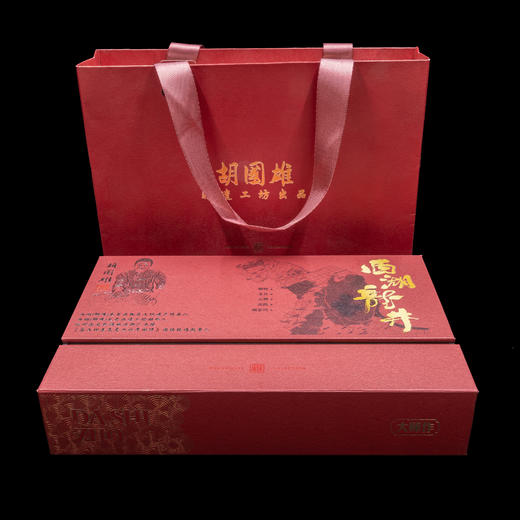 非遗大师胡国雄2025 白鹤峰明前特级西湖龙井 礼盒装 商品图0