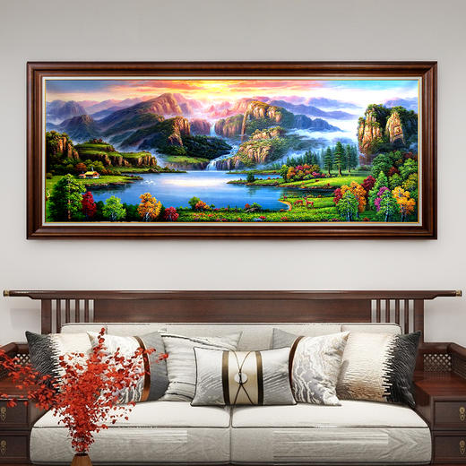 朝山画 富水环山图 商品图1