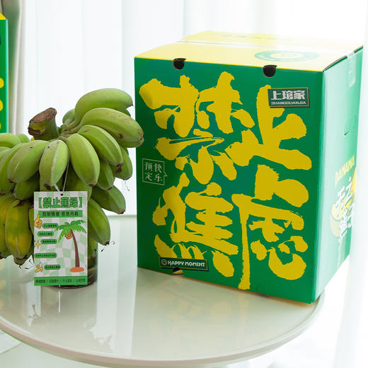 【京东顺丰包邮】水培苹果蕉 禁止蕉绿 彩箱装 上班摸鱼搭子 商品图5