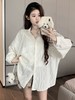 早春穿搭❗️小镂空➕白衬衫=绝美💞 【伊泺杉法式镂空防晒衬衫】❗️超级心动，垂感满分，软而不塌！ 🔥超重工小镂空设计！ 商品缩略图3