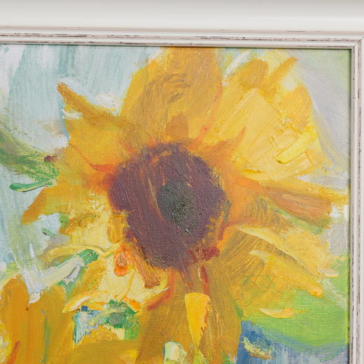 张西《向阳而生》油画39CM*29CM 手绘油画布雅致小品【YH0052】 商品图2