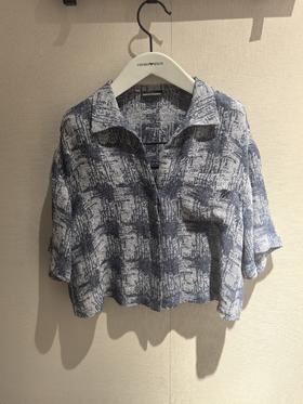 E ARMANI 衬衫女  EW000871AF12524-FB228 .