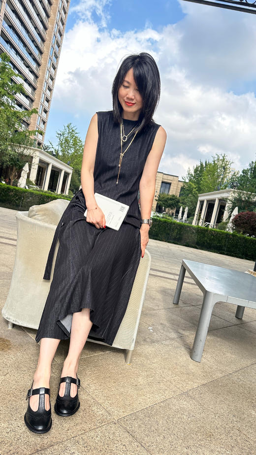 westory春秋新款圆头低跟舒适优雅乐福鞋W24CE75211 商品图4