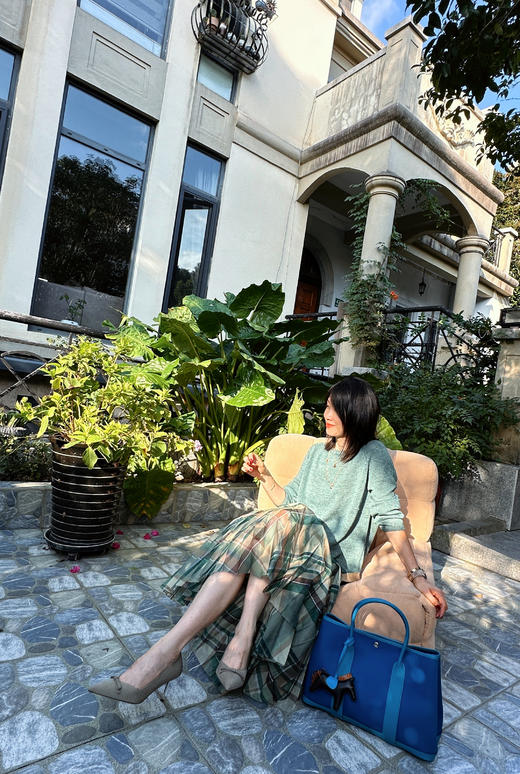 westory2024年秋季新款饰扣小尖头细高跟舒适优雅单鞋W24CE75141 商品图5