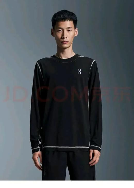 昂跑2025春夏新款男款长袖印花T恤 商品图1