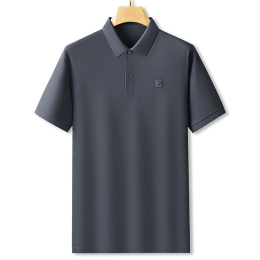 【棉质】【DPF】大依优型大码短袖POLO衫加肥大码商务半袖体恤棉质上衣宽松休闲男士胖子 商品图5