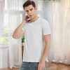 岸纾 100%液氨丝光新疆长绒棉短袖T恤170克（8色可选）T1203 商品缩略图0